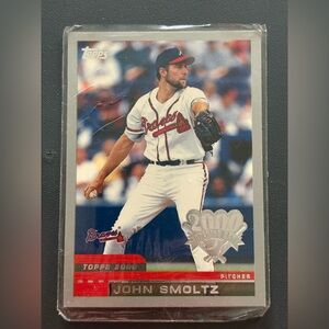 *MINT CONDITION* John Smoltz Topps 2000 Atlanta Braves Pitcher Card